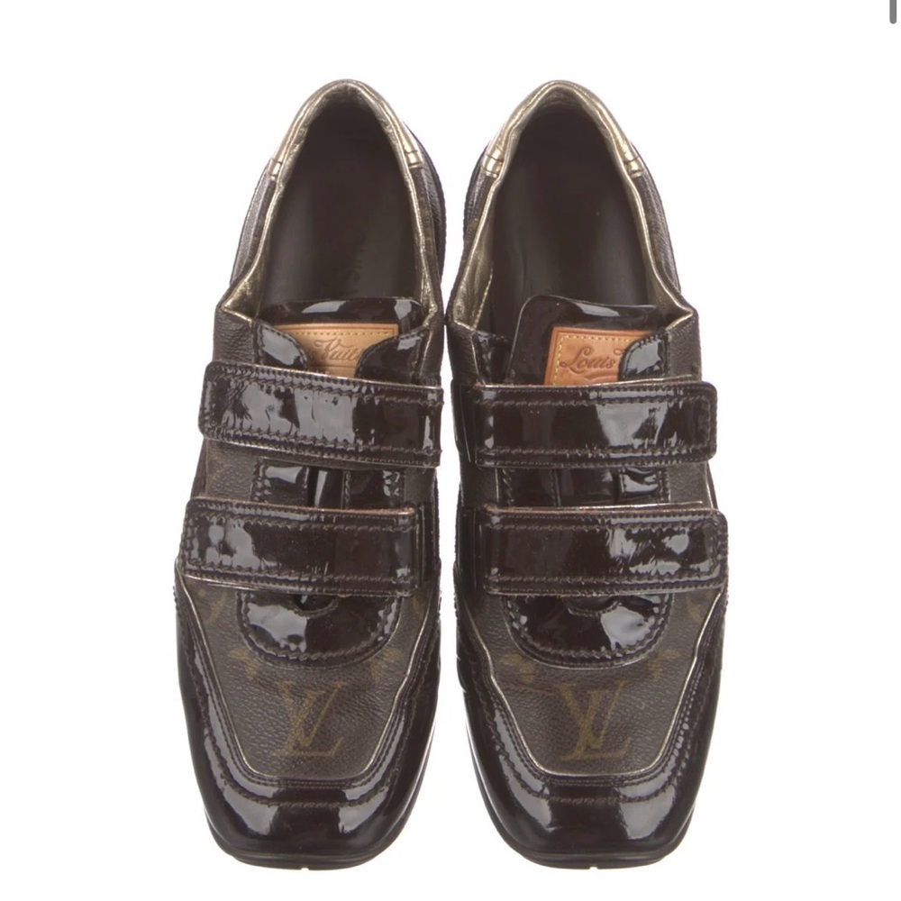 Louis Vuitton Black and Brown Women's Sneakers
